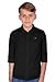 Allen Solly Boy's Cotton Junior Solid Regular Fit Shirt (ABSFESPF229309_Black 9 Years-10 Years)