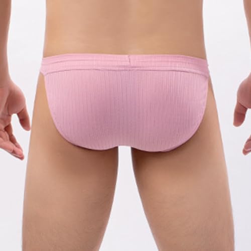 Men's Ball Pouch Briefs Casual Breathable Comfort Underwear for Men Plain Low Rise Briefs4