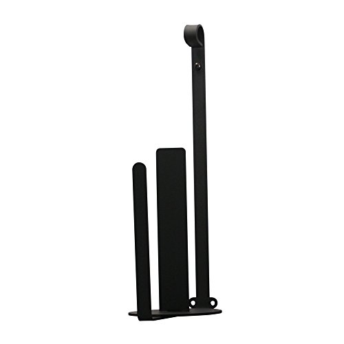 Village Wrought Iron Soporte de Pared para toallero de Papel Liso de 12,75 Pulgadas