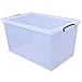 Produktbild Really Useful Box 3 x 83 Liter Nestable Box mit Deckel - 440 x 700 x 370 mm - transparent