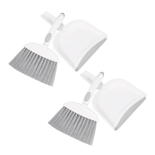 VALICLUD ミニほうきとちりとり 小型 ブラシ付き 掃除用具 狭い場所 隙間掃除 デスクトップ キーボード カメラ デジタル製品対応 ポータブル 清掃ツール