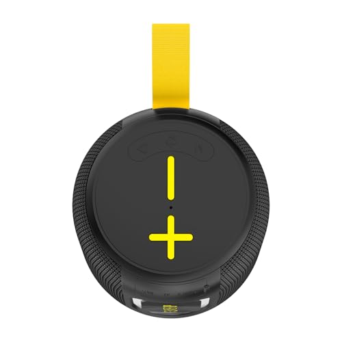 Image of GRIPP POWERUP Buddy 20W Portable Bluetooth Speaker with RGB Lights, Bluetooth 5.1, Up to 7Hrs Playback, TWS Feature, Built-in Mic, USB /TF Support, Type C Charging, Carry Strap - Blue