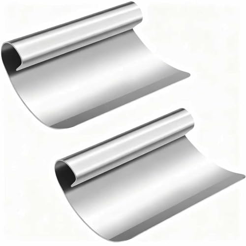 2 Pcs Stainless Steel Fleshing Knife