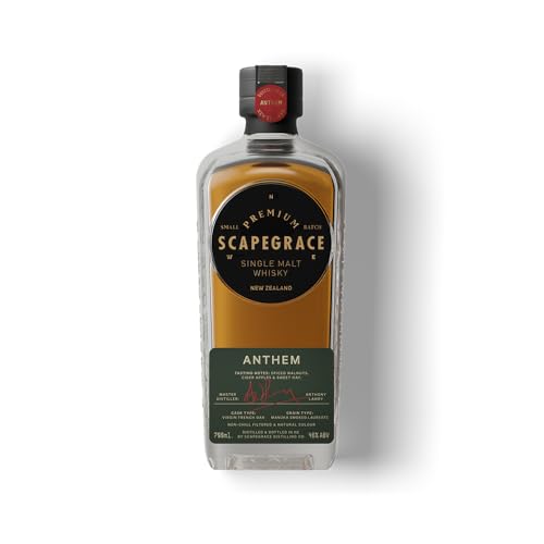Scapegrace ANTHEM Newzealand Small Batch Single Malt Whisky 46% Vol. 0,7l