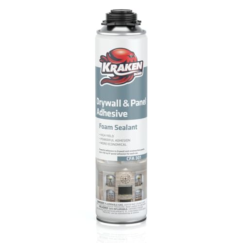 KRAKEN BOND Drywall & Panel Adhesive Foam - (1x24oz)...
