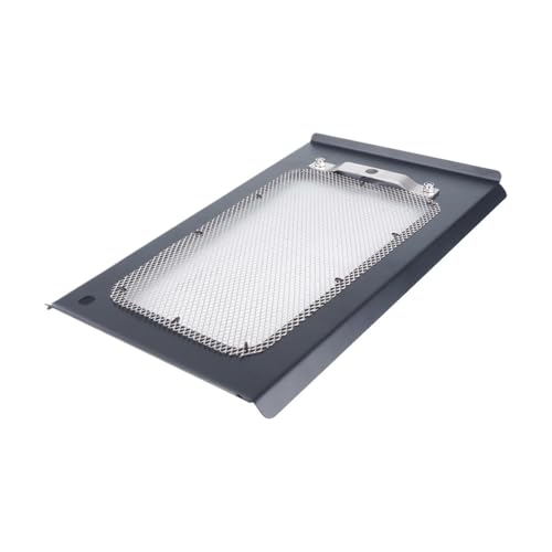 Motorrad-Kühlerschutz Motorrad Ölkühler Abdeckung Schutz Kühler Schutz Grille Für Har&ley Softail Sport Glide Street Bob Low Rider FLSL FXBB FXST(Silver)