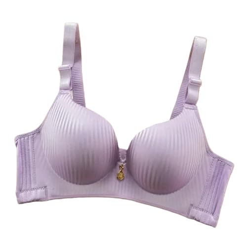 Sujetador push-up sexy de alta comodidad con acabados cortados al láser para mujer