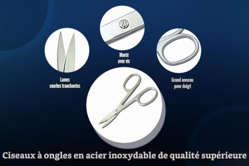 Ciseaux pour gaucher SMI Ciseaux à Ongles Gaucher 9 SMI-107-1, vue 5 sur 8