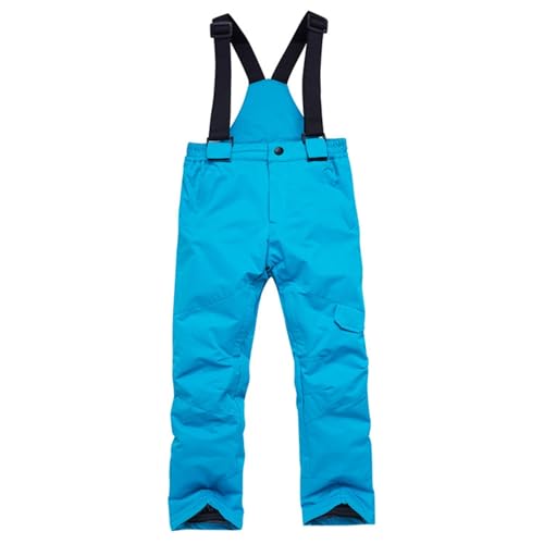 Boys Girls Snow Pants Winter Warm Insulated Snow Bib Pants Ski Pants Snowsuit Overall Pants Snowboarding Jumpsuit Pants