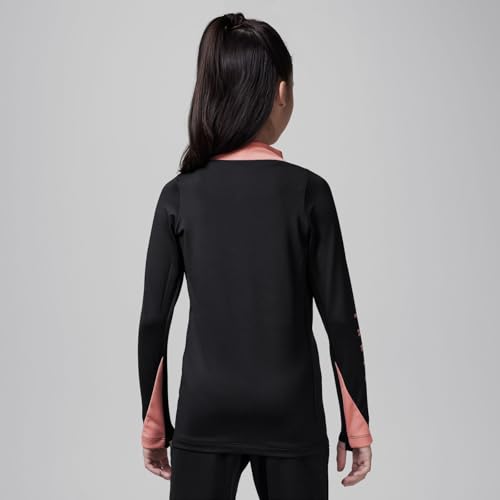 Tercera Equipación Strike París Saint-Germain Camiseta De Fútbol De Entrenamiento Jordan Dri-Fit - Niño/A, Black/Rust Pink/Rust Pink, FQ2638-013, S