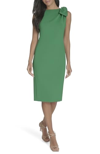 Calvin Klein Women's Sheath Event Party Knee Length Dress2