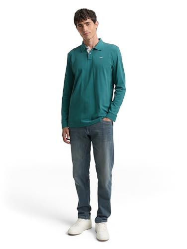 Tom Tailor Damen 1043309 Poloshirt, 14171 - Jasper Green, 3XL EU