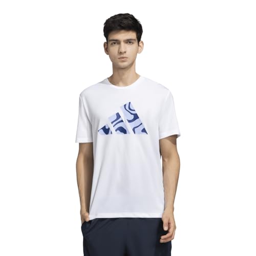 Image of adidas Men's Geometric Regular Fit T-Shirt