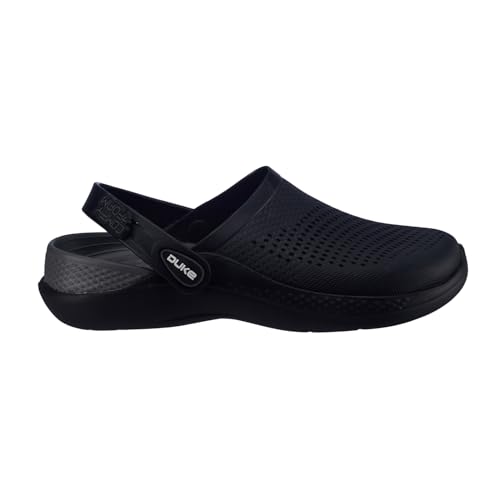 Image of Duke Mens Dr6265-black /D.Grey Clog