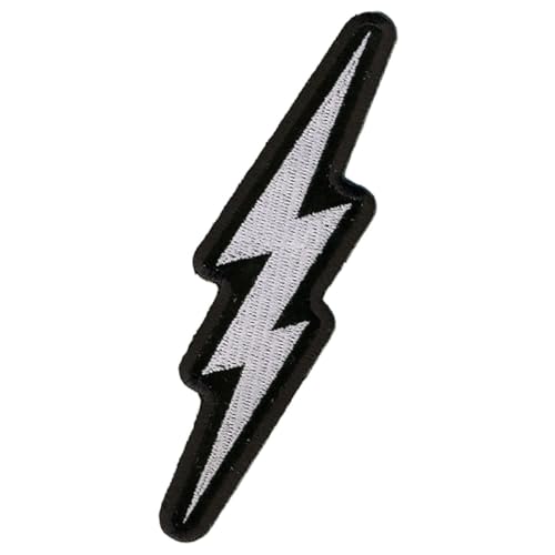 Hot Leathers Silver Lightening Bolt 2