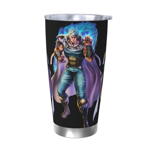 北斗の拳 ほくとのけん ステンレス マグボトル 保温 保冷 おしゃれ 直飲み 軽量 漏れ防止 会社 学校 アウトドア ギフト プレゼント 誕生日 母の日 父の日 クリスマスWithout Straw