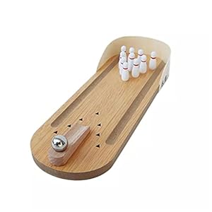 Vogelspeelgoed Houten Mini Desktop Bowling Parrot Bird Toy Small Parrot Intelligence Training Game Bird Supplies…