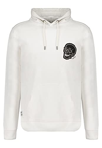 Deeluxe Sweat tête de Mort Brick White S pour Homme