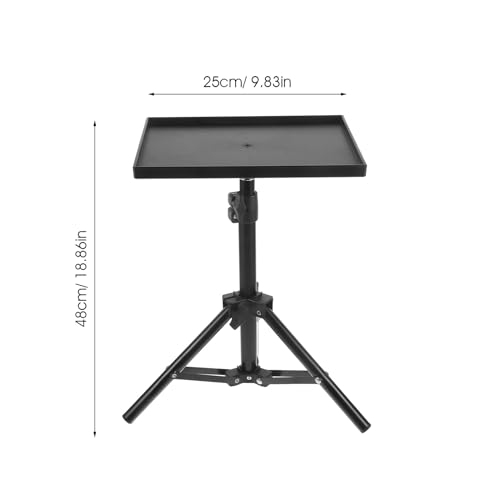Support de trépied de projecteur stable avec plateau ajustable en hauteur - 3