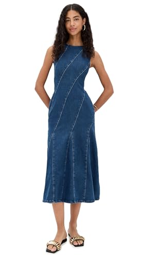 Women's Raven Denim Midi Dress