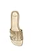 kate spade new york Women's Fashion Slide Sandal, Pale Gold, 8