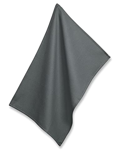 kela Küche Geschirrtuch Tia 70 x 50 cm Baumwolle dunkelgrau
