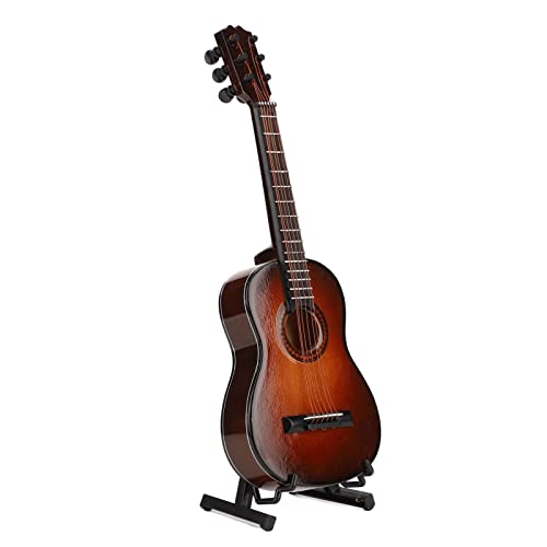 HOSIS Guitare électrique Miniature, Fabrication exquise avec Une Surface Bien polie Modèle de Guitare en Tilleul de 7,9… - Les Beatles, Paul McCartney, John Lennon, RIngo Starr, George Harrison HOSIS Guitare électrique Miniature, Fabrication exquise avec Une Surface Bien polie Modèle de Guitare en Tilleul de 7,9…
