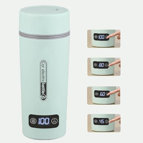 Tetera eléctrica portátil para auto 12V/24V miniatura 2