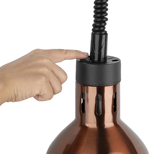 Pantalla térmica retráctil de cobre para mantener la comida caliente en buffet 4