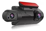Camera Veicular Dashcam Grava Dentro E Fora Do Carro Display 2 EM 1