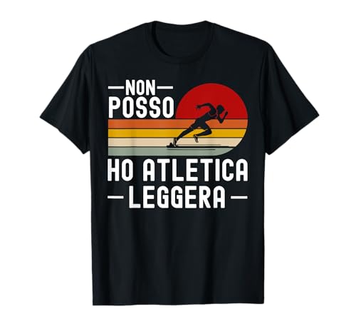Atletica Leggera Divertente Idea Regalo per Corritrice Maglietta