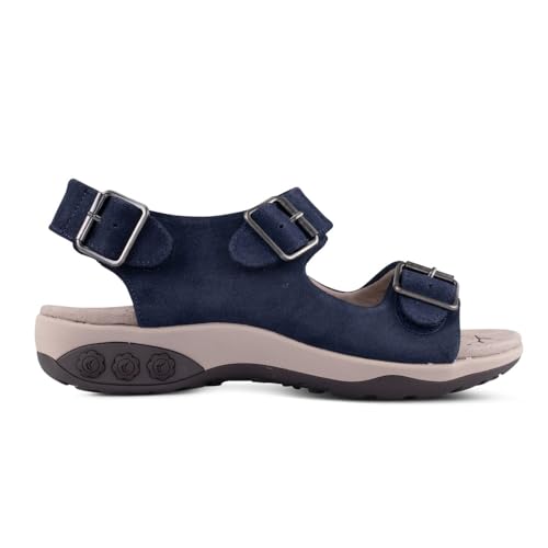 Therafit Alice Women's Heel Strap Leather Arch Support Sandal - for Plantar Fasciitis/Foot Pain4