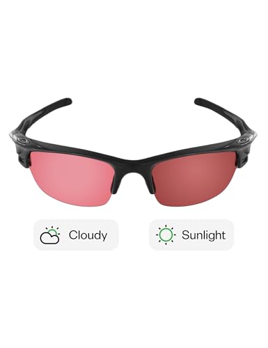 Image of Mryok Replacement Lenses for Oakley Fast Jacket OO9097 Sunglasses, HD Polarized, UV Protection, Impact Resistant