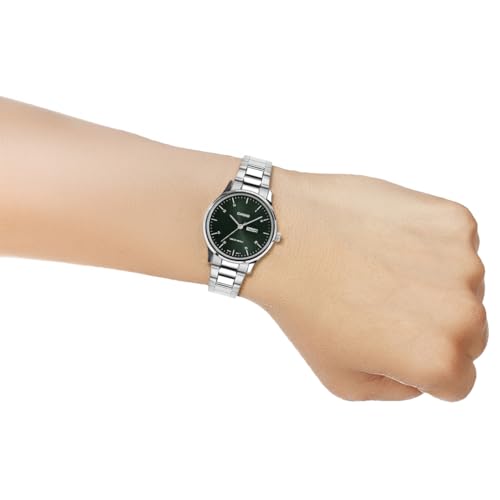 Image of Casio Enticer Ladies LTP-SN8YD-3B Analog Green Dial Watch (A2504)