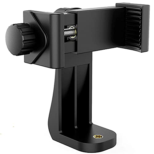 Phone Tripod Mount For Iphone, Cellphone Holder Clamp Adapter With Bluetoot Remote 360 Degree Swivel For 3.5In To 6.7In All Smartphone, Iphone 12 Pro, Iphone 11 10 9 8 7, Galaxy S21 20 Note 20, Nexus #TOP2