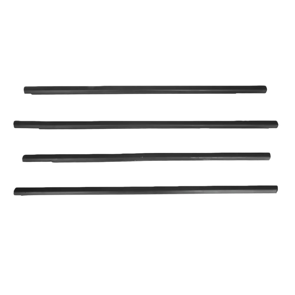 Car Window Weather Strip 4PCS Car Window Weatherstrips Door Glass Weather Strip Moulding Trim Sealing Strips for Cruze 2009-2013