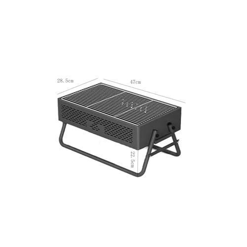 Parrilla de barbacoa plegable para barbacoas sin espacio en el hogar 3