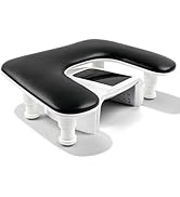 ANGNYA Arm Rest for Nails Tech, U-shaped Nail Hand Arm Rest with Adjustable Heights Nail Rest Sta...
