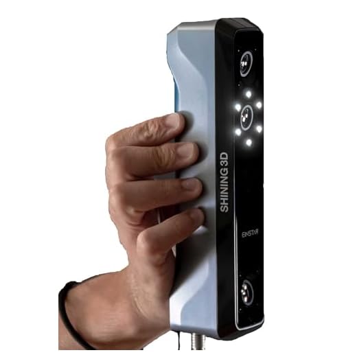 Einstar 3D Handheld Infrared VCSEL Structured Light Scanner with RGB Color Camera, 0.1mm Resolution, Collecting Data, 3D Printing, Design, Digital Archiving
