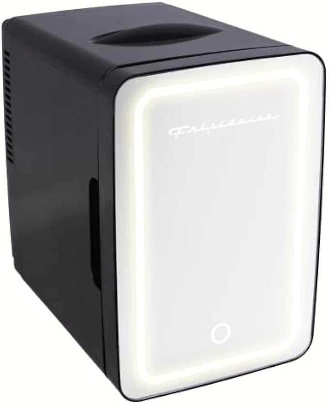 FRIGIDAIRE Portable 10L, 15-can Mini Fridge Brushed Stainless Rugged Refrigerator, EFMIS188-SS