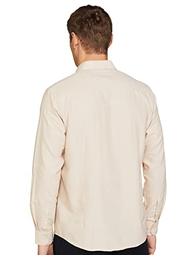 Image of Max Men Cotton Solid Slim Fit Oxford Shirt