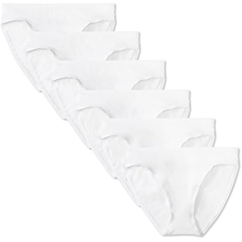 Amazon Essentials Women's Cotton Bikini Briefs Pack of 6 Cover