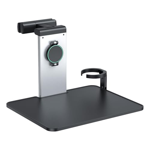 Bureau pour ordinateur de voiture avec plateau repas et conteneur pour siège arrière