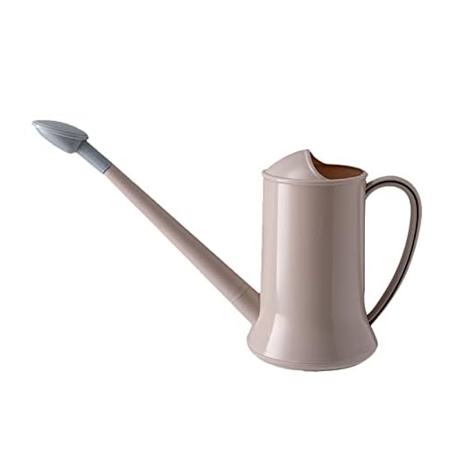 Regador pequeno de 1/2 galão para plantas internas, bico longo de 2 L com cabeça de spray removível para irrigação de plantas internas ou jardinagem externa (rosa)
