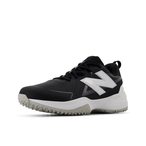 New Balance New Balance Women's FuelCell Fuse V5 Turf Softball Shoe, Black/White/Black, 8.5 M