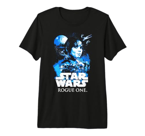 Star Wars Rogue One Jyn Erso Poster Premium Tri-blend T-Shirt