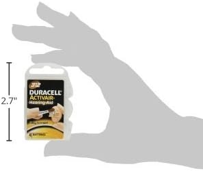 Duracell PR41 P312 40 Count Duracell Hearing Aid Batteries Made in USA