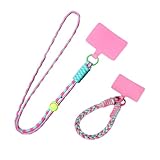 【Manos libres, práctico y ligero】Este producto es un excelente reemplazo para la cadena de teléfono celular. Los usuarios pueden colgar sus celulares en la cadena y llevarlos en diagonal, lo que les permite tener las manos libres para sostenerlos.