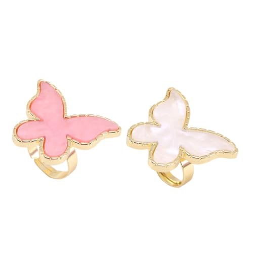 CRILSTYLEO 2 Piezas paleta de uñas barniz de gel para uñas arte de uñas paletas de anillos Mezclador de esmalte de uñas titulares de color de uñas paletas de manicura de anillo resina