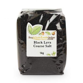Buy Whole Foods Black Lava Coarse Salt (1kg)
